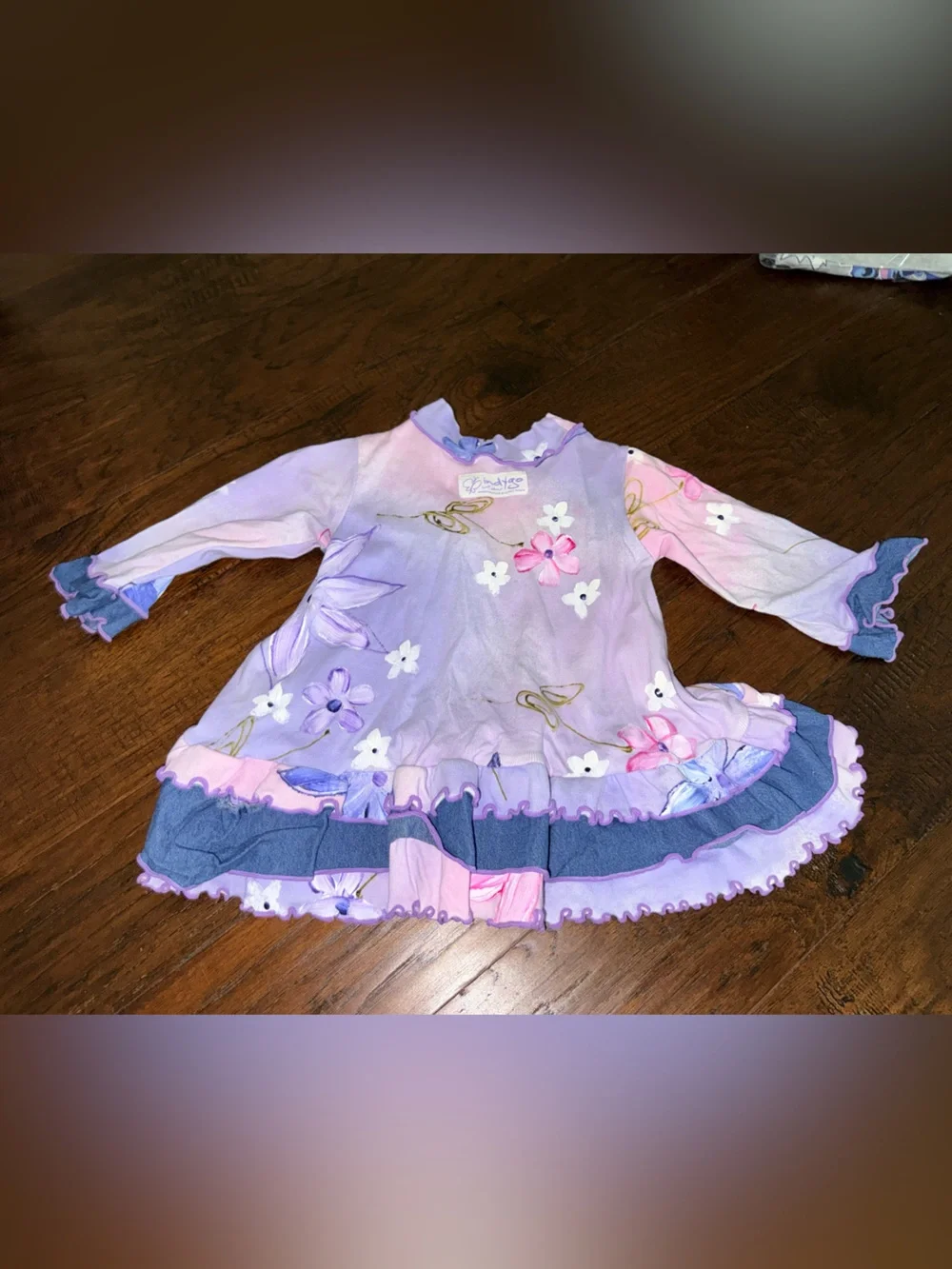 NWOT Toddler Girls Indigo Art wear 2 Pc Outfit size 3T